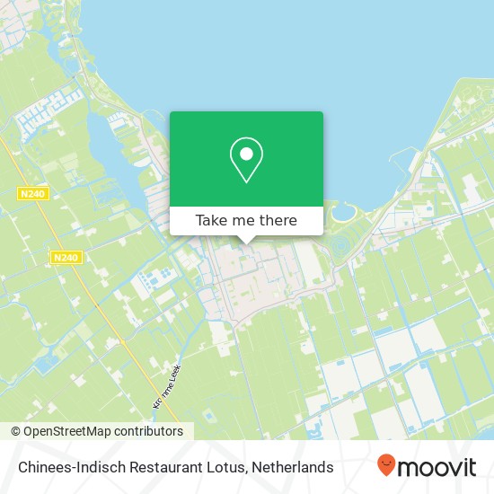 Chinees-Indisch Restaurant Lotus kaart
