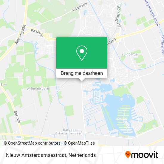 Nieuw Amsterdamsestraat kaart