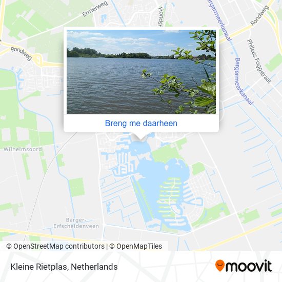 Kleine Rietplas kaart