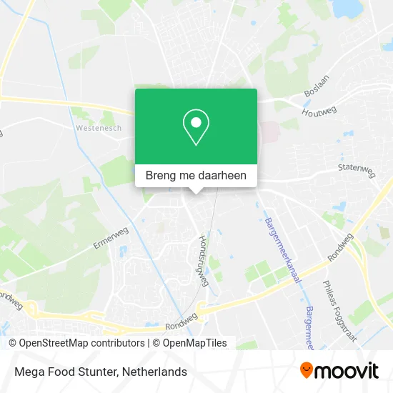 Mega Food Stunter kaart