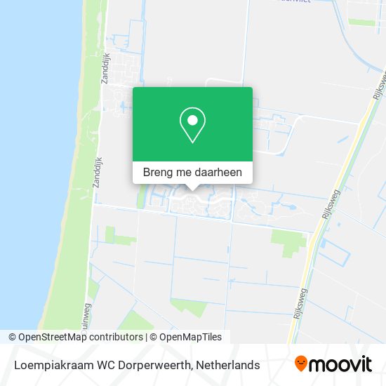 Loempiakraam WC Dorperweerth kaart