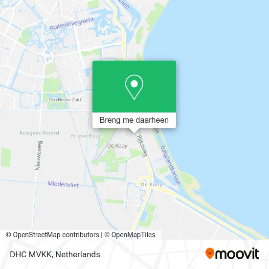 DHC MVKK kaart