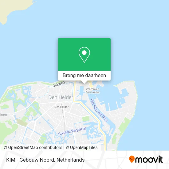 KIM - Gebouw Noord kaart