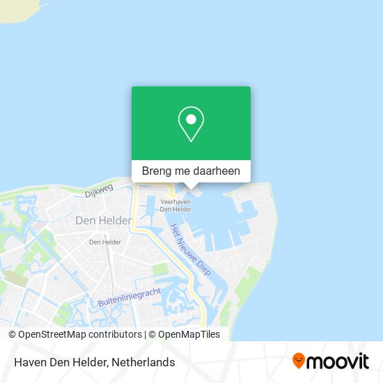 Haven Den Helder kaart