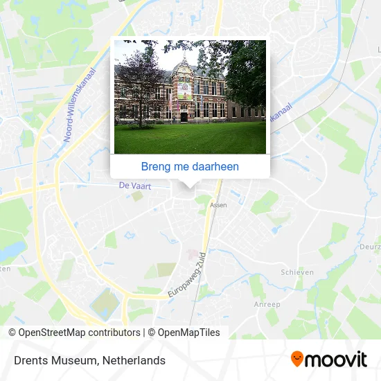 Drents Museum kaart