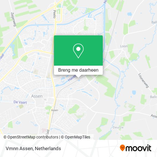 Vmnn Assen kaart