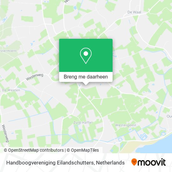 Handboogvereniging Eilandschutters kaart