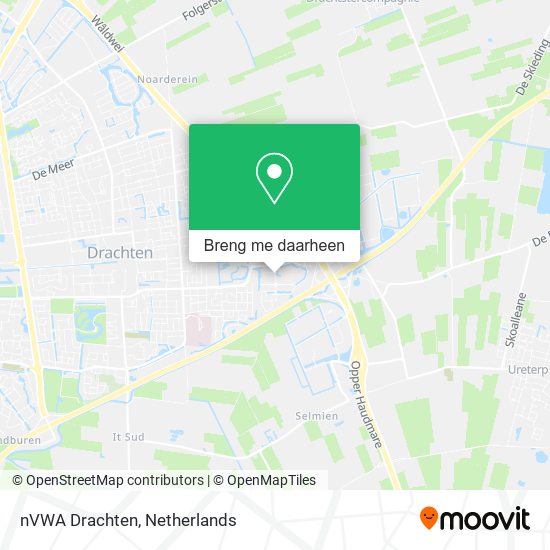 nVWA Drachten kaart