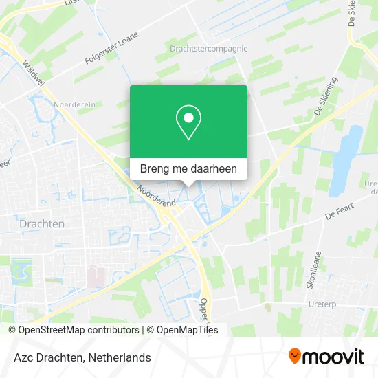 Azc Drachten kaart