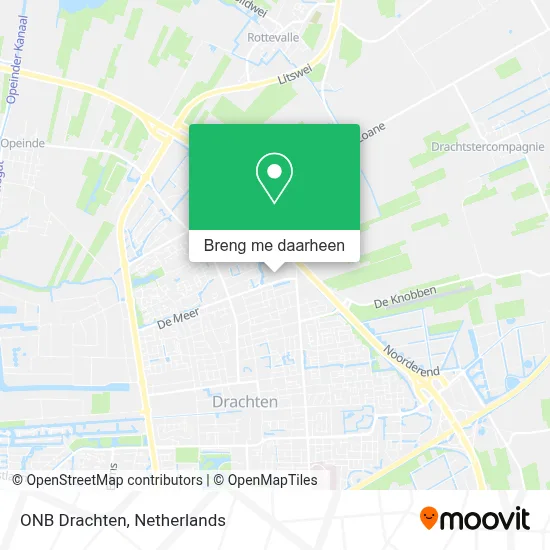 ONB Drachten kaart
