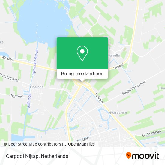 Carpool Nijtap kaart