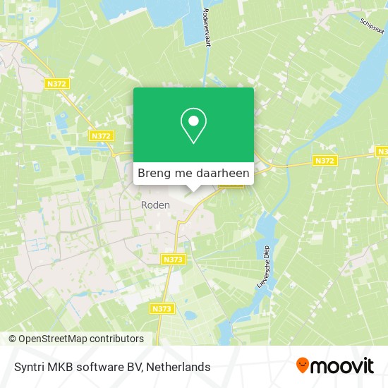 Syntri MKB software BV kaart