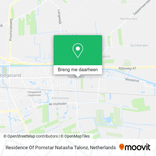 Residence Of Pornstar Natasha Talonz kaart