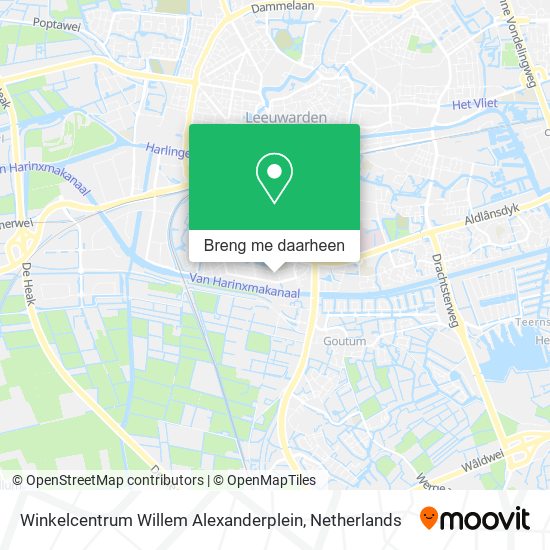 Winkelcentrum Willem Alexanderplein kaart