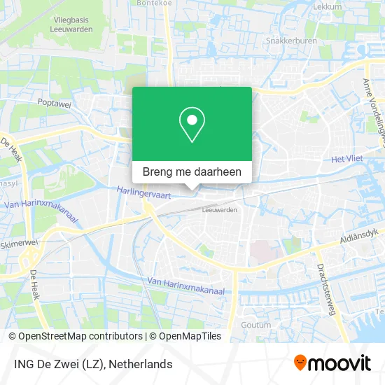 ING De Zwei (LZ) kaart