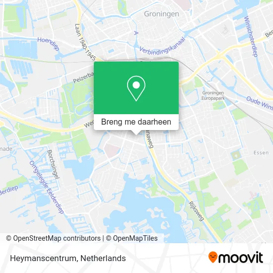 Heymanscentrum kaart