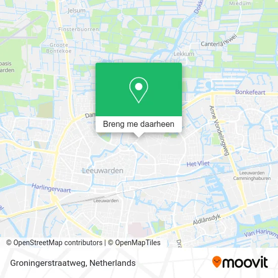 Groningerstraatweg kaart