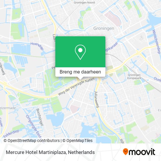 Mercure Hotel Martiniplaza kaart