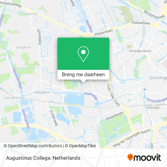Augustinus College kaart