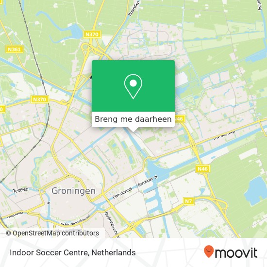 Indoor Soccer Centre kaart