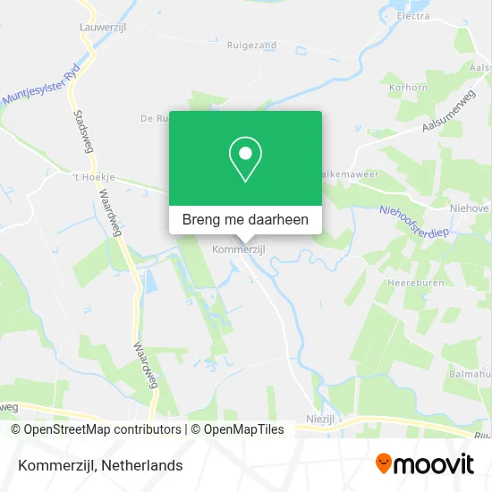 Kommerzijl kaart