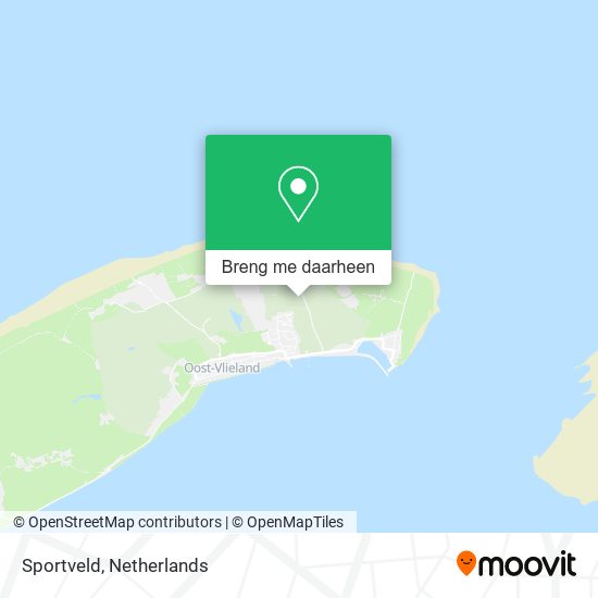 Sportveld kaart