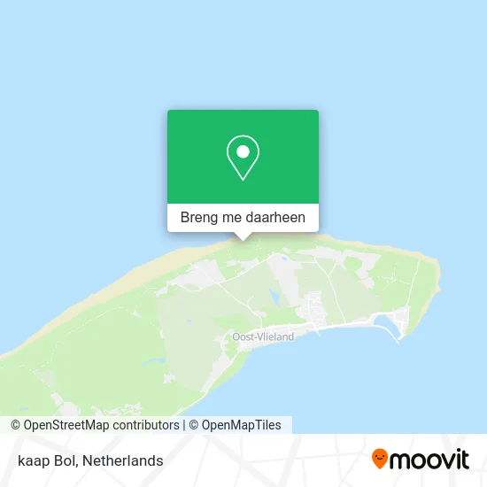 kaap Bol kaart