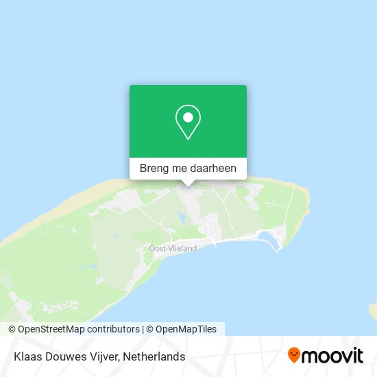 Klaas Douwes Vijver kaart