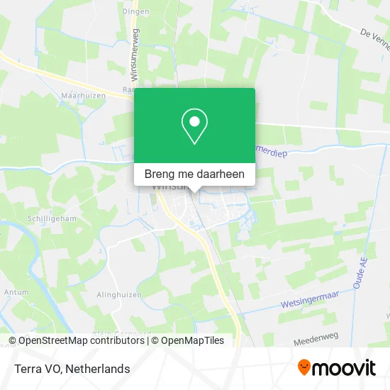 Terra VO kaart