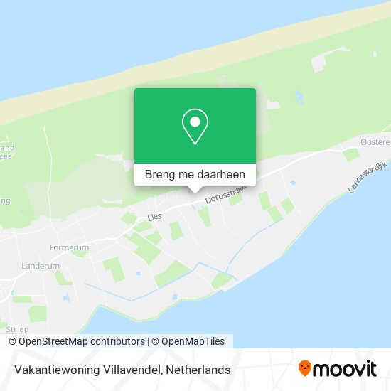 Vakantiewoning Villavendel kaart