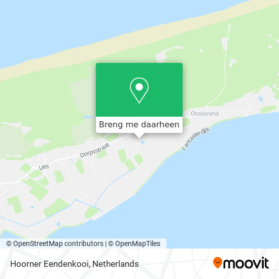 Hoorner Eendenkooi kaart