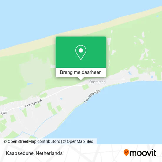Kaapsedune kaart