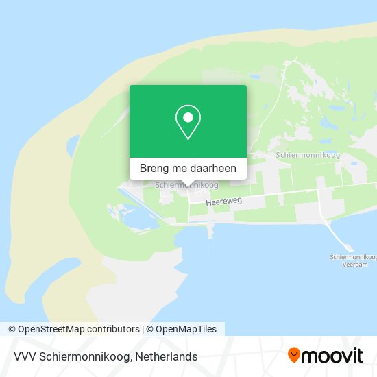 VVV Schiermonnikoog kaart