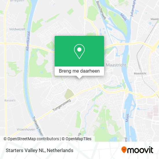 Starters Valley NL kaart