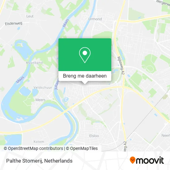 Palthe Stomerij kaart