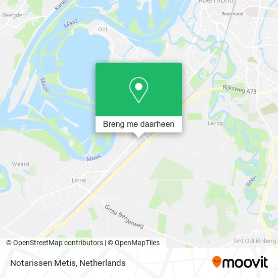 Notarissen Metis kaart