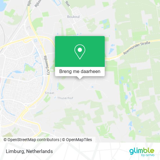 Limburg kaart