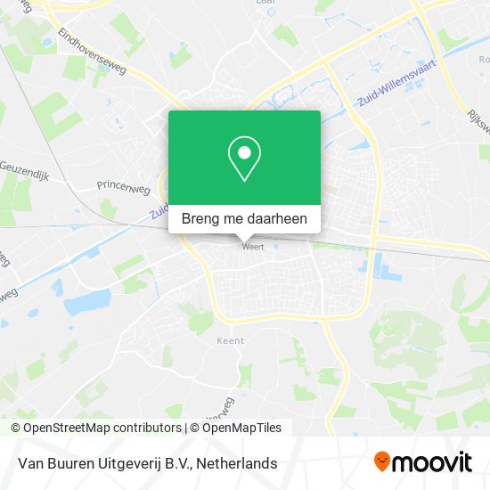 Van Buuren Uitgeverij B.V. kaart