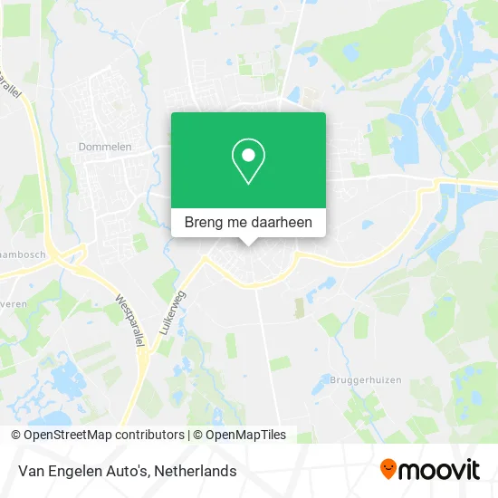 Van Engelen Auto's kaart