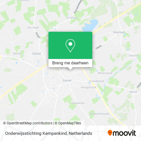 Onderwijsstichting Kempenkind kaart