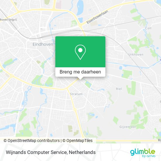 Wijnands Computer Service kaart