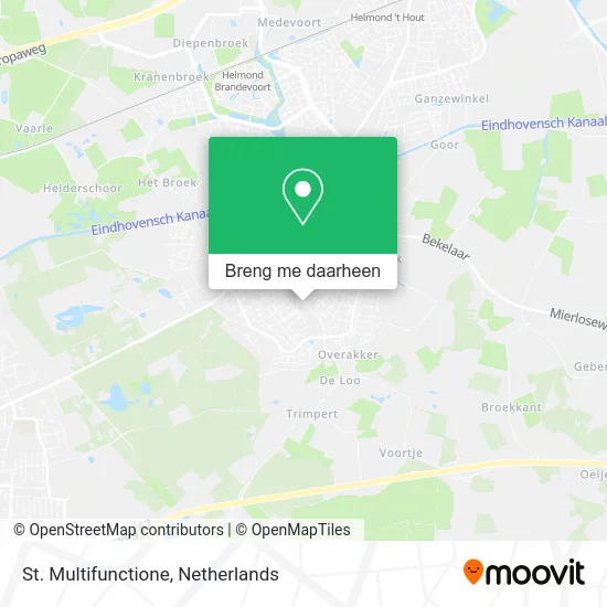 St. Multifunctione kaart