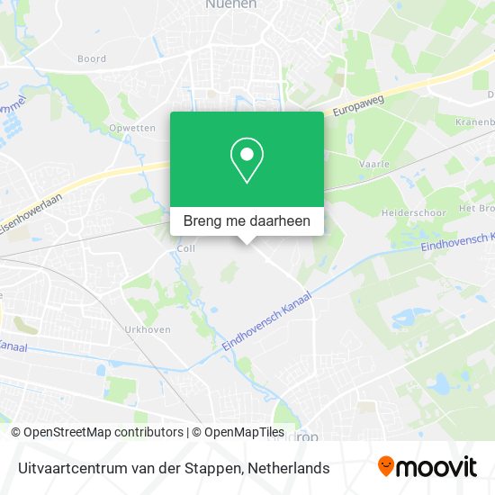 Uitvaartcentrum van der Stappen kaart