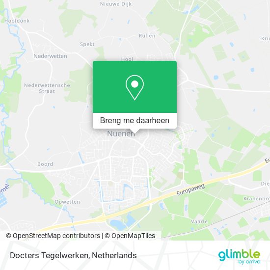 Docters Tegelwerken kaart