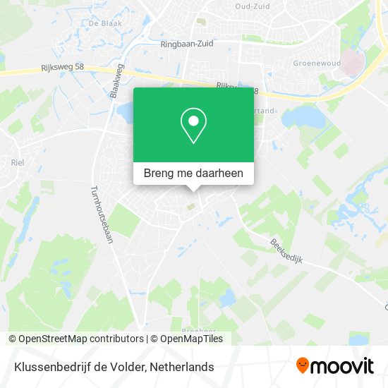 Klussenbedrijf de Volder kaart