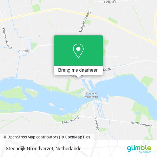 Steendijk Grondverzet kaart