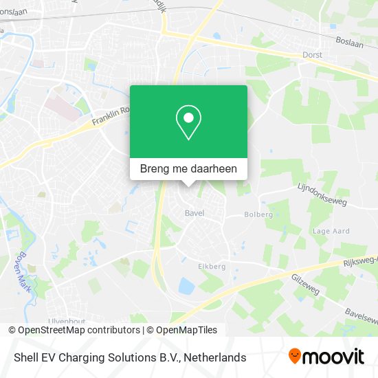 Shell EV Charging Solutions B.V. kaart