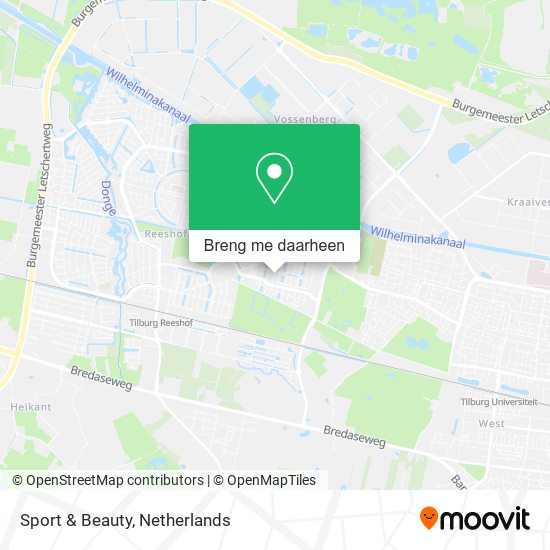 Sport & Beauty kaart