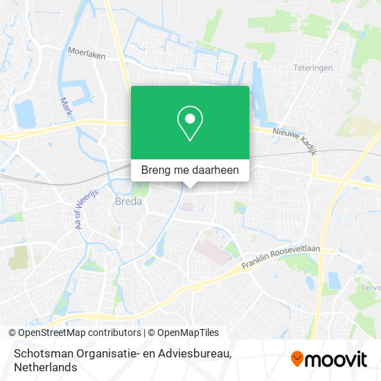 Schotsman Organisatie- en Adviesbureau kaart