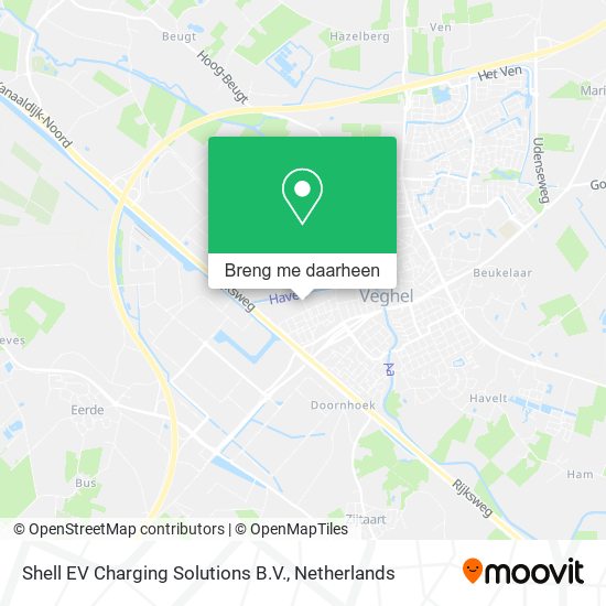 Shell EV Charging Solutions B.V. kaart